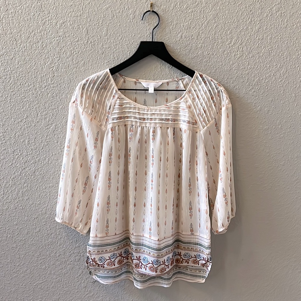 LC Lauren Conrad blouse - small